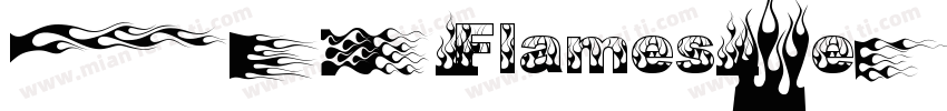 NHL Flames Regular字体转换